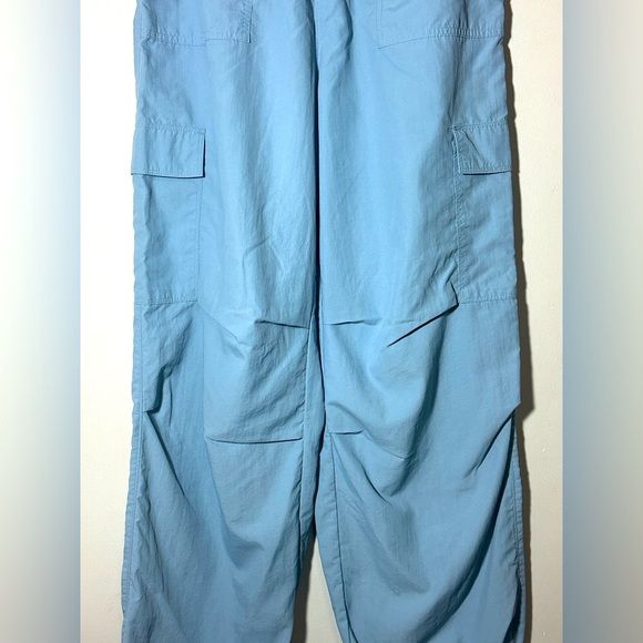 No Boundaries Junior/Womans Light Blue Parachute Pants Size 7-9 - Picture 4 of 8